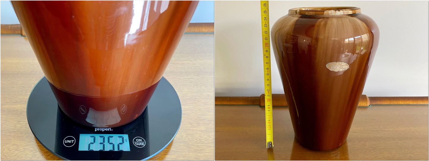 Art Deco Bendigo Pottery 'Waverley Ware' Vase
