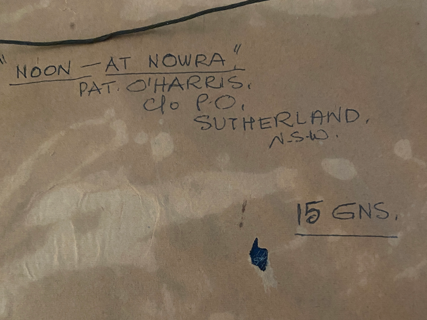 Original 1960s Australian Art Work by Pat (Pixie) O'Harris