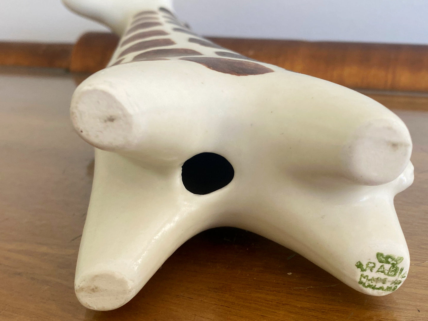 1960s ARABIA Finland Brown & White Giraffe Figurine | Taisto Kaasinen - Busy Bowerbird