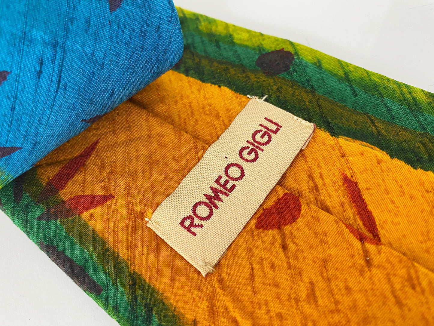 1980s Romeo Gigli Pure Silk Tie | Magical and Distinctive - Busy Bowerbird