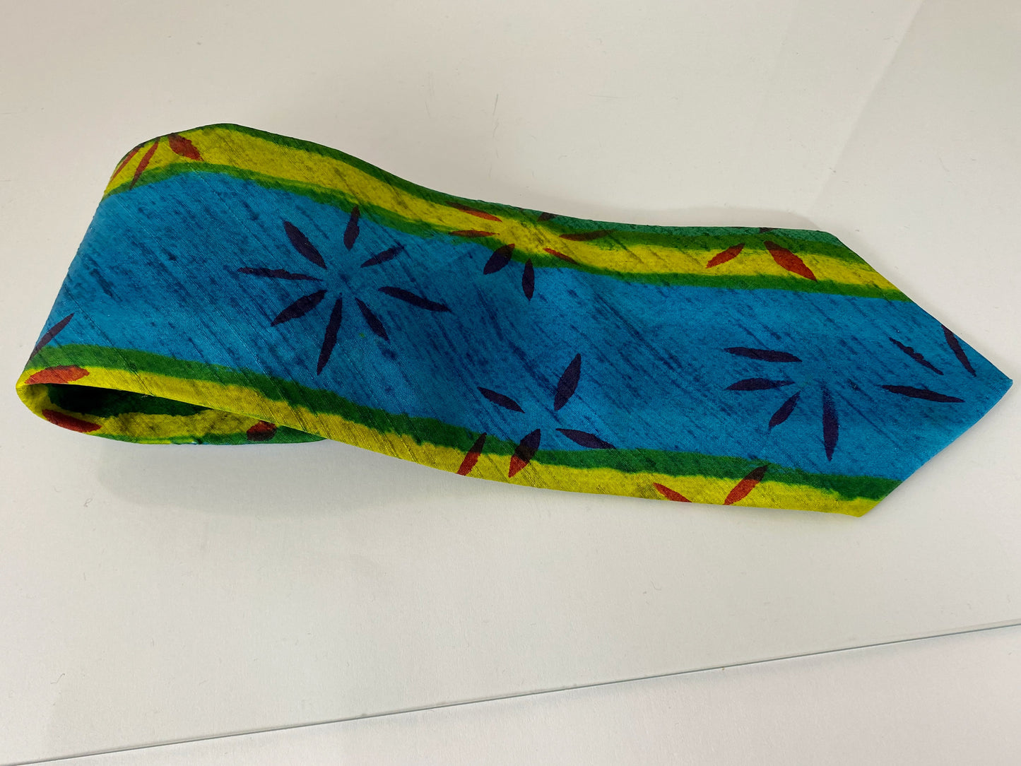 1980s Romeo Gigli Pure Silk Tie | Magical and Distinctive - Busy Bowerbird