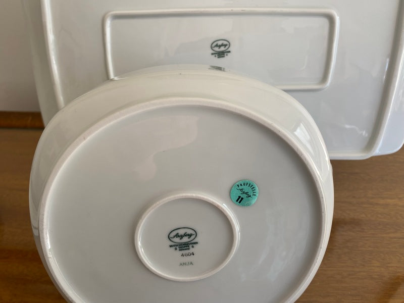 Mid-Century-Modern ARZBERG 'Anja' Casserole Dish & Serving Platter