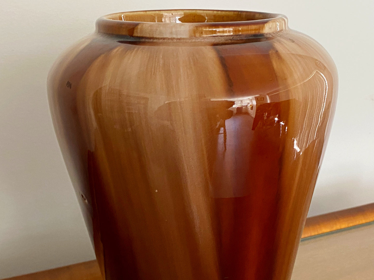 Art Deco Bendigo Pottery 'Waverley Ware' Vase