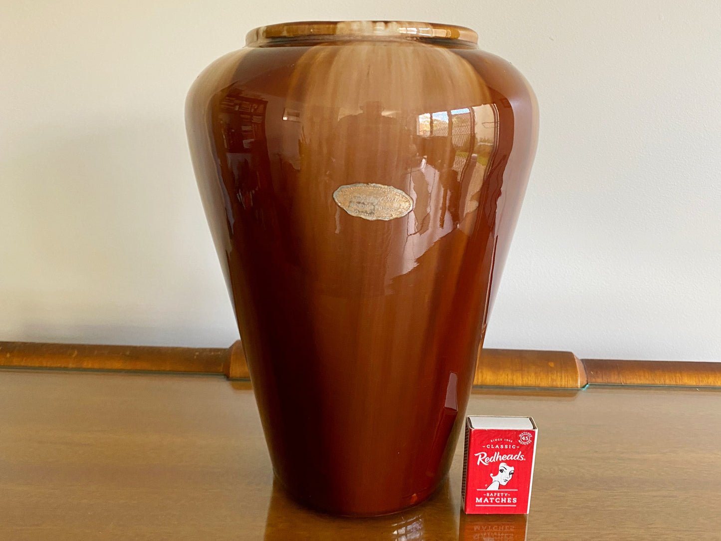 Art Deco Bendigo Pottery 'Waverley Ware' Vase