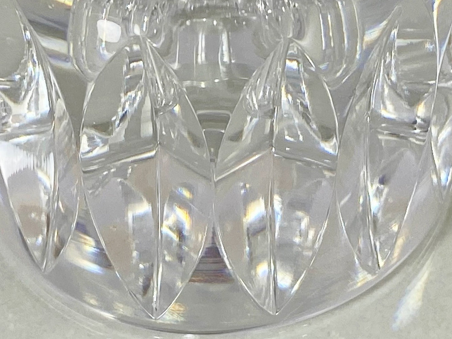 1960s ORREFORS Cylindrical, Fluted Crystal Candlestick Holder SVEN PALQVIST - Busy Bowerbird