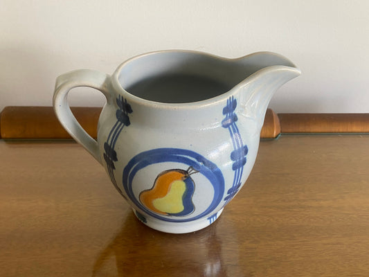 1950s BUCHAN 'Brittany Pattern' Stoneware Pitcher | Made in Scotland - Busy Bowerbird