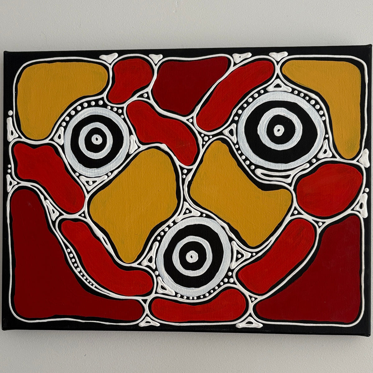 Marie Napurulla Original Acrylic on Canvas | "Grandmother's Journey'"Series