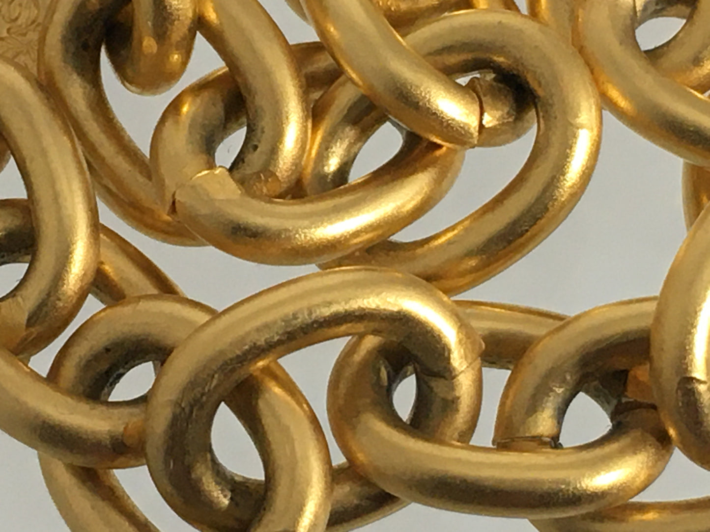 Vintage PREMIER DESIGNS Chunky Gold Chain Necklace | Five Enameled Stars - Busy Bowerbird