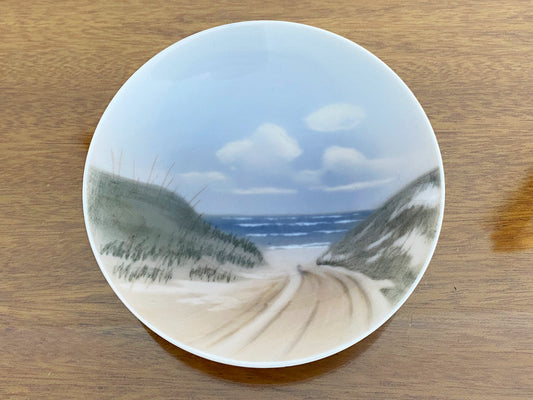 1952 ROYAL COPENHAGEN 'North Sea' Porcelain Trinket Plate - Busy Bowerbird