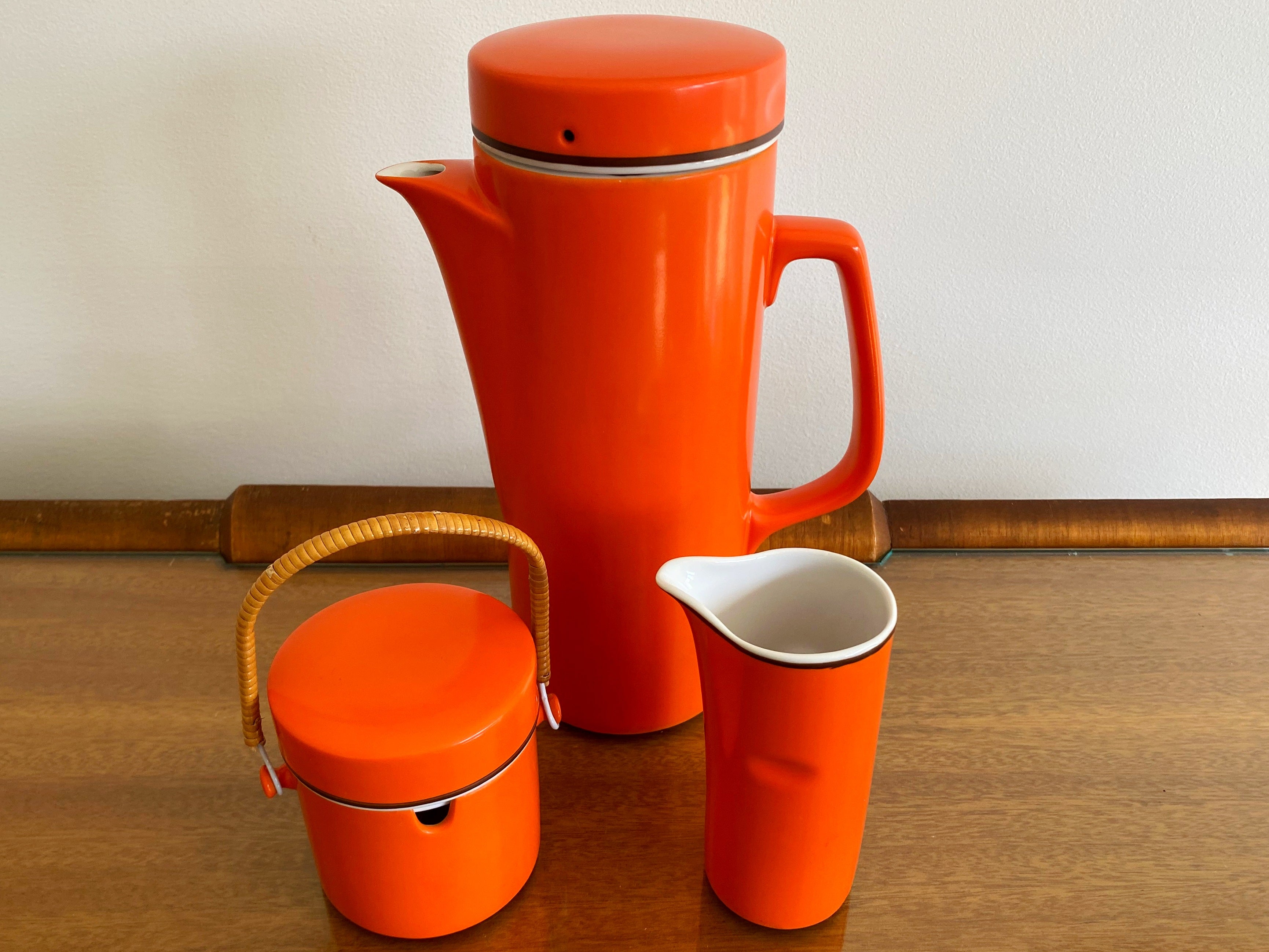 SCHMID KREGLINGER (Japan) 'Kelco' Coffee Service (x6