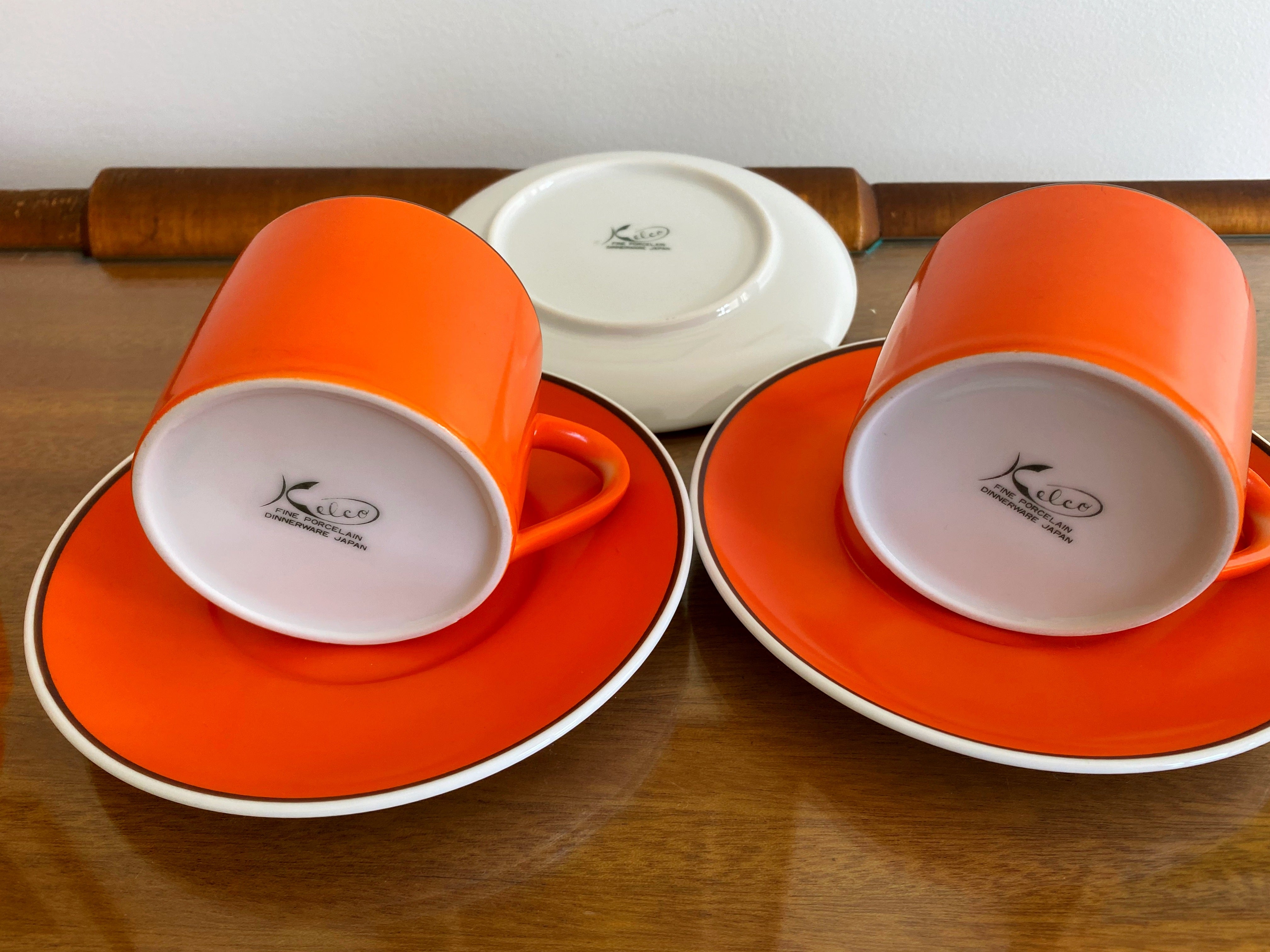 SCHMID KREGLINGER (Japan) 'Kelco' Coffee Service (x6