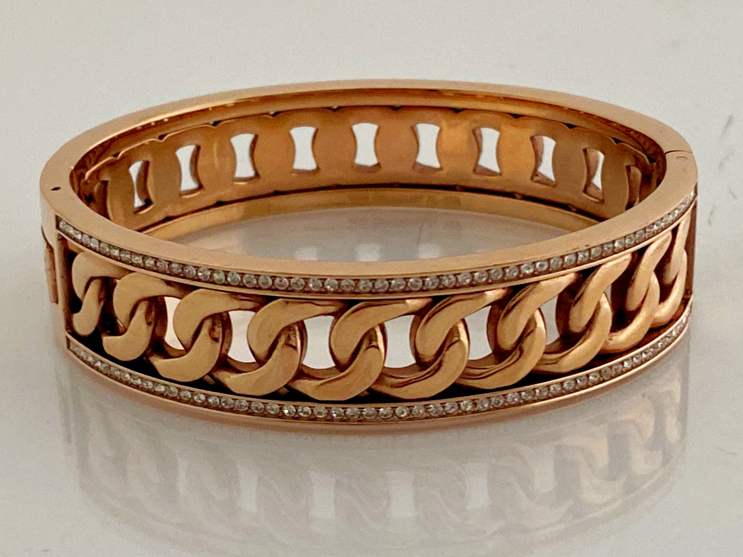 HENRI BENDEL Bracelet Gold-Tone Curb-Chain Design