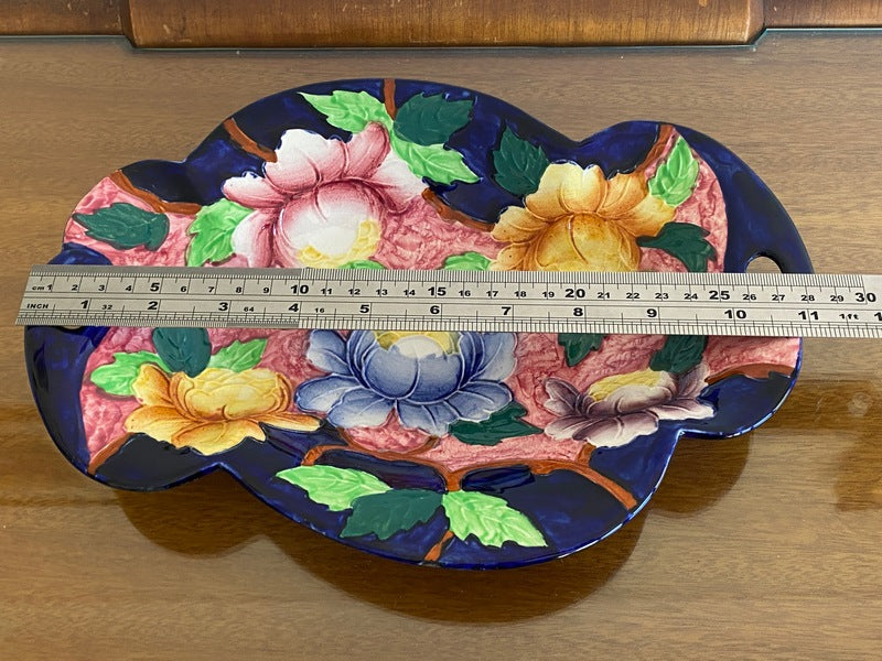 MALING Pottery Majolica Bowl