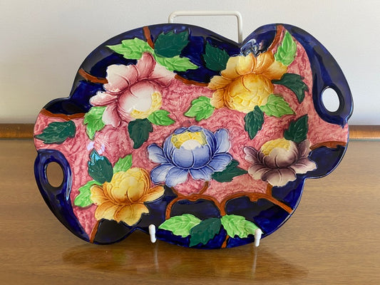 MALING Pottery Majolica Bowl