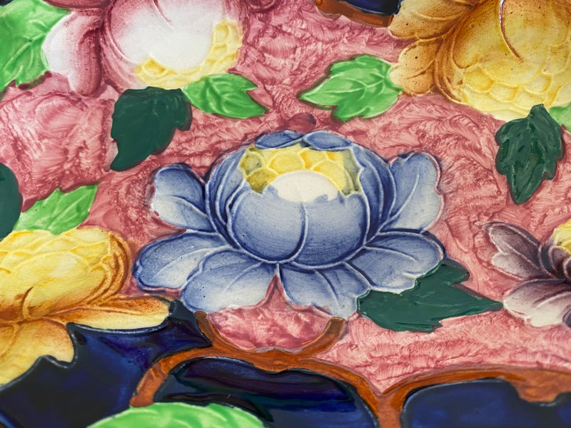 MALING Pottery Majolica Bowl