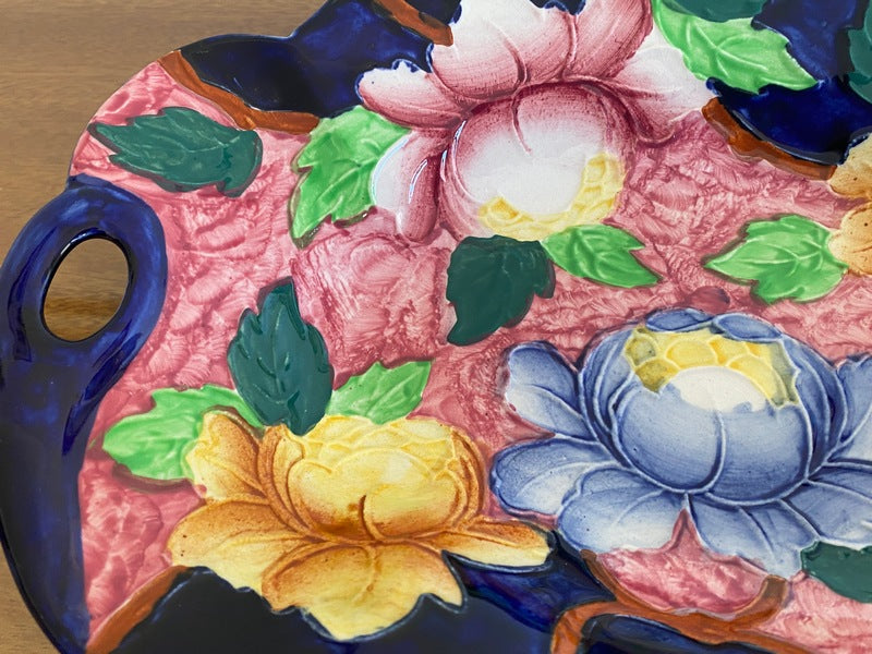 MALING Pottery Majolica Bowl