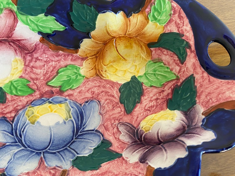 MALING Pottery Majolica Bowl