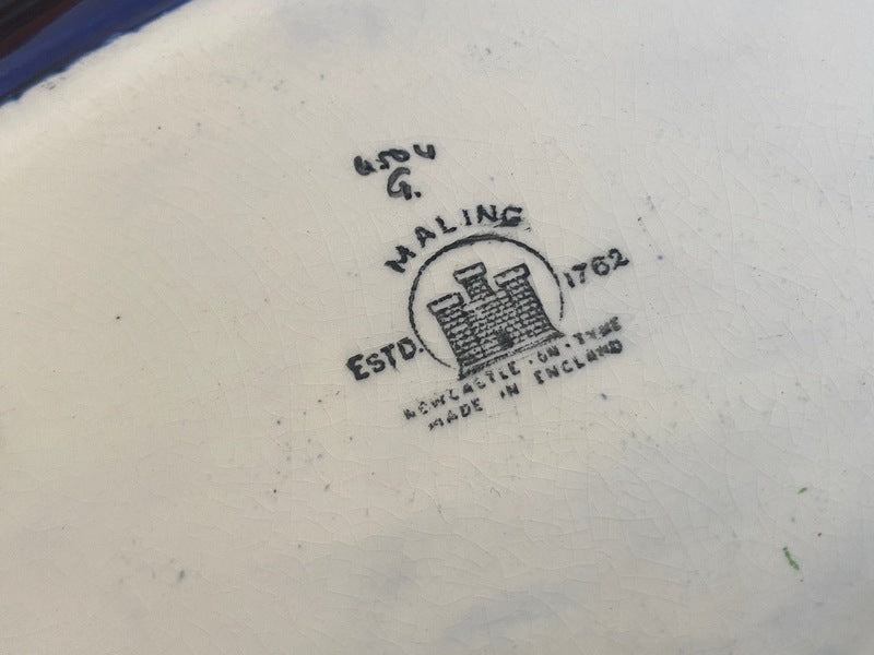 MALING Pottery Majolica Bowl