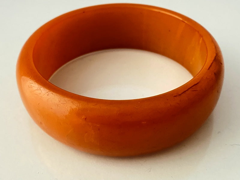 Butterscotch Bakelite bangle