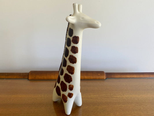 1960s ARABIA Finland Brown & White Giraffe Figurine | Taisto Kaasinen - Busy Bowerbird