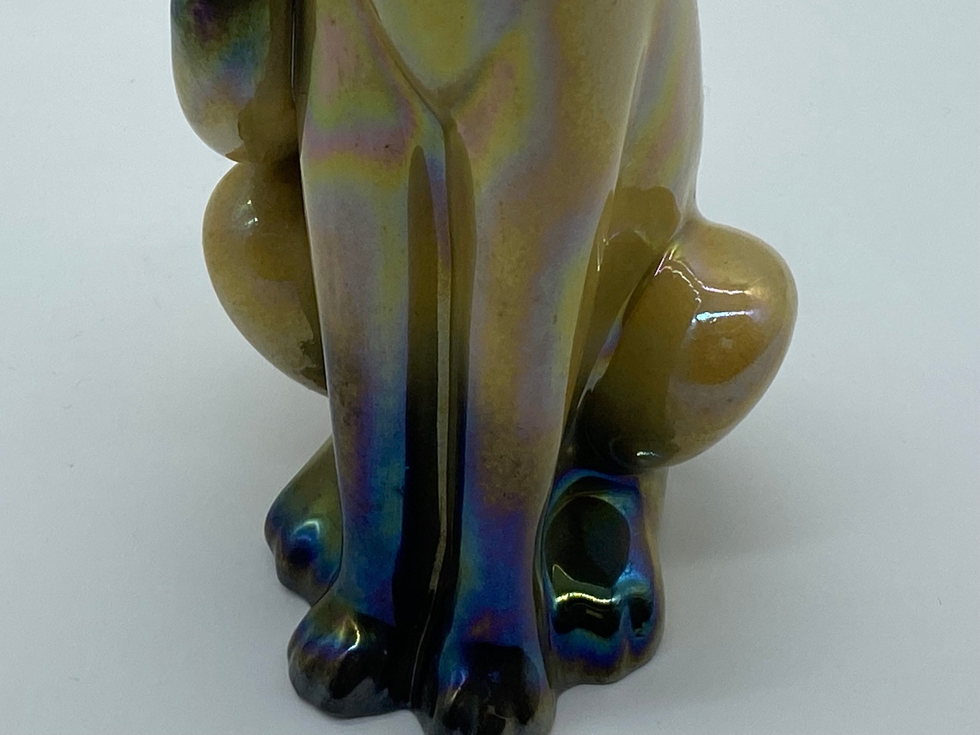 Vintage Kitsch! 1960s Iridescent JEMA HOLLAND Siamese Cat Figurine - Busy Bowerbird