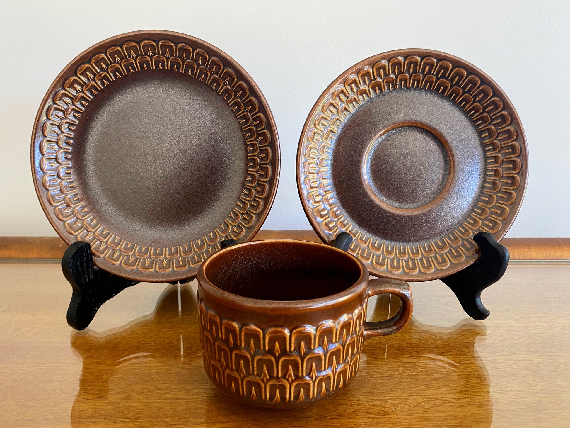 Mid-Century-Modern Wedgwood Pennine Trios