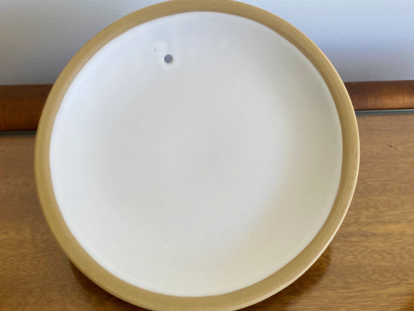 Denby pottery 'White Rose' pattern casserole