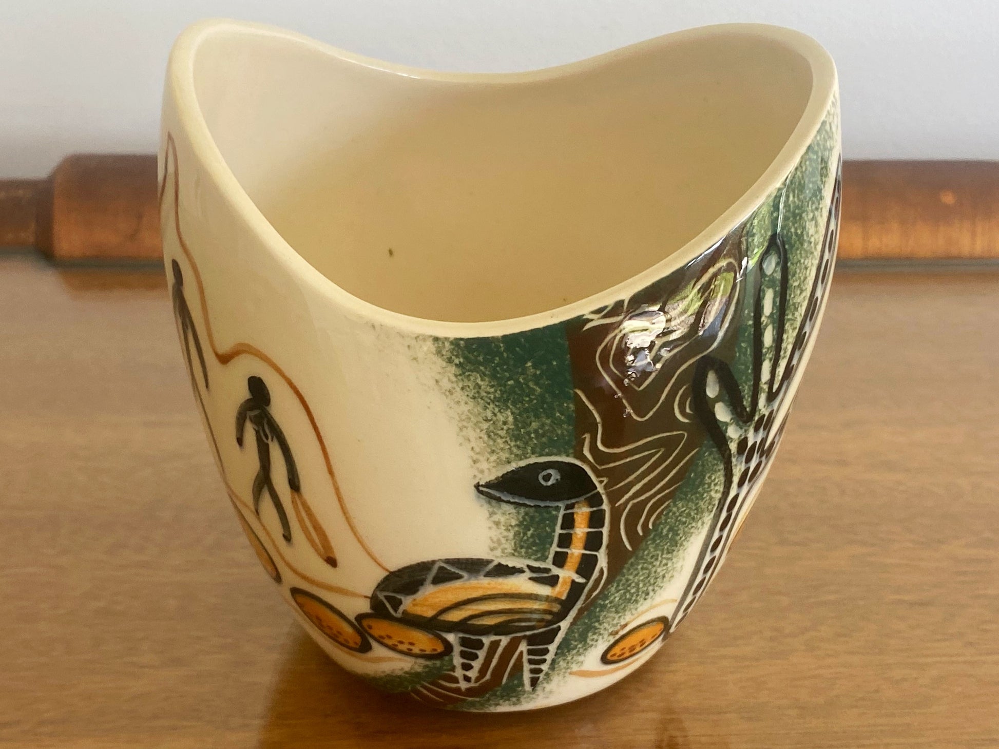 Vintage Martin Boyd Modernist Vase or Bowl