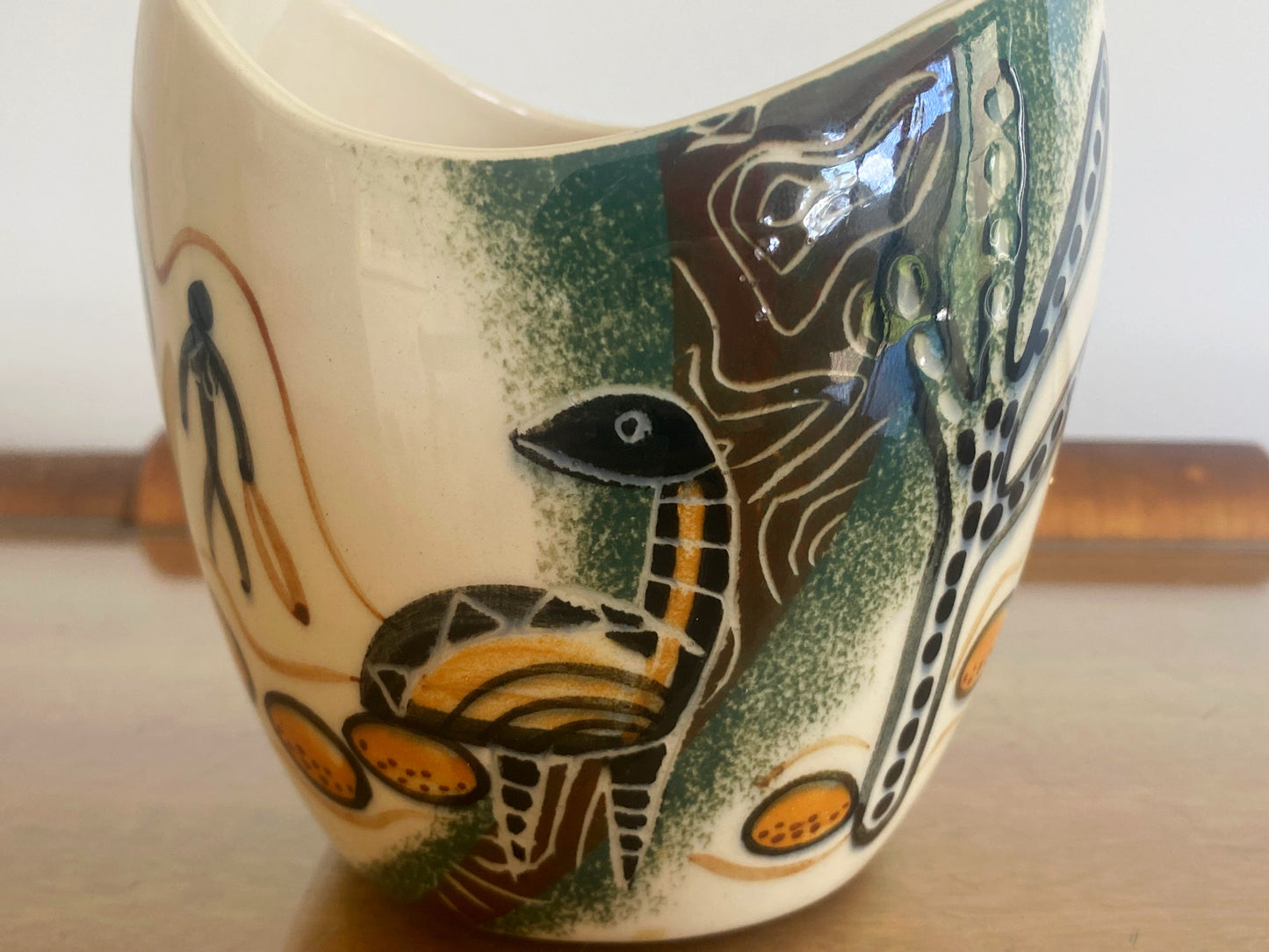 Vintage Martin Boyd Modernist Vase or Bowl