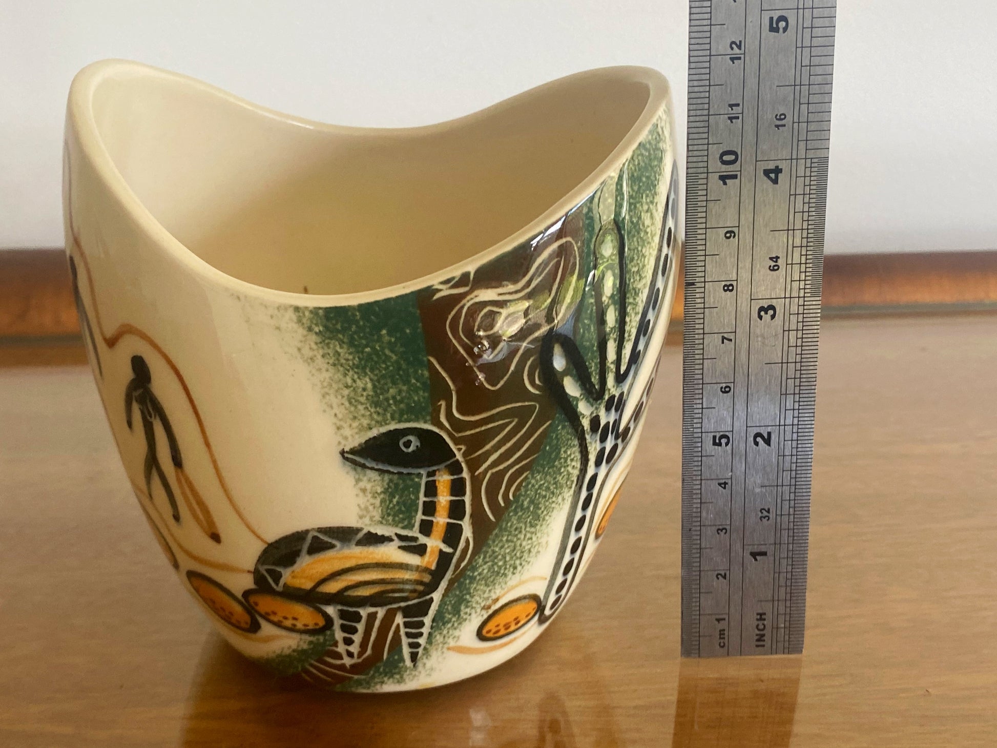 Vintage Martin Boyd Modernist Vase or Bowl