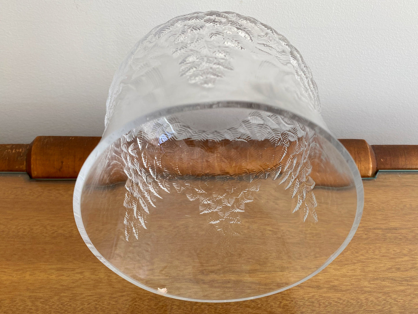 VINTAGE iittala 'Koivu' Glass Bowl or Vase | Designed by Jorma Vennola