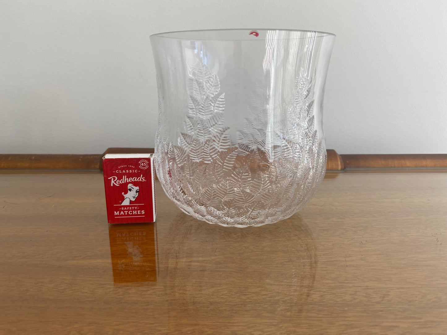 VINTAGE iittala 'Koivu' Glass Bowl or Vase | Designed by Jorma Vennola