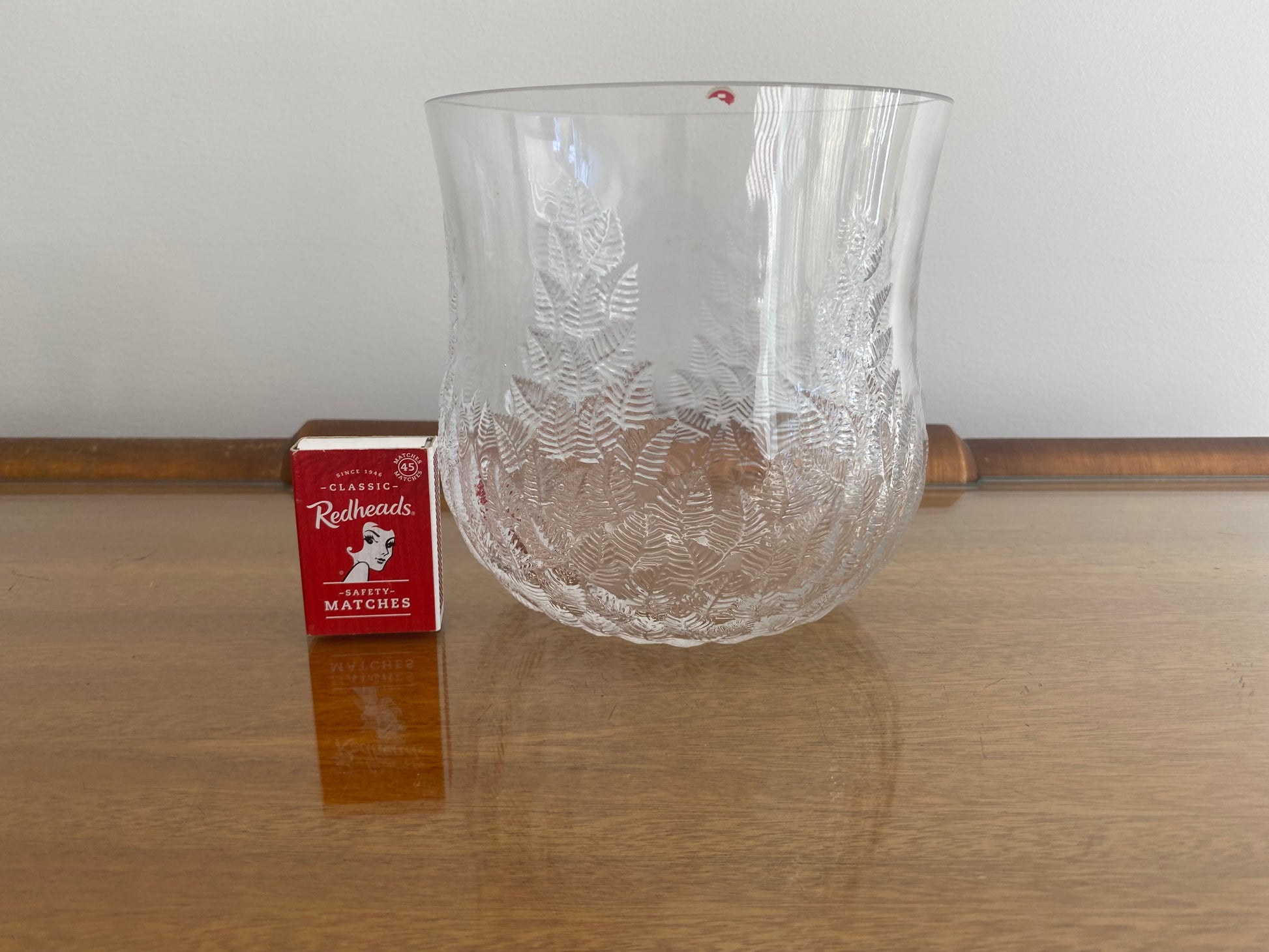 VINTAGE iittala 'Koivu' Glass Bowl or Vase | Designed by Jorma Vennola