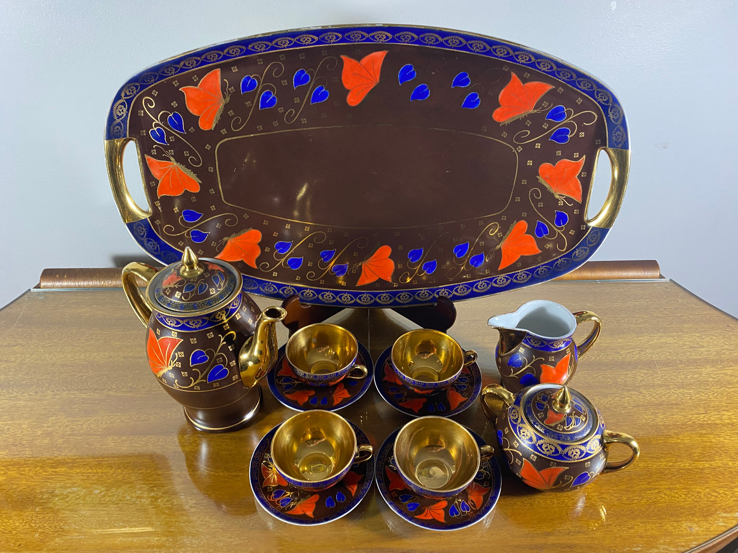 Art Nouveau Coffee Set - Busy Bowerbird