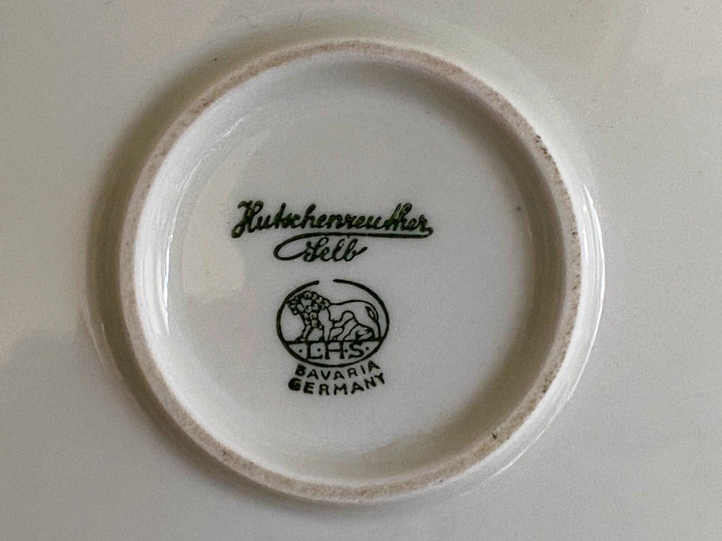 Vintage Hutschenreuther Charger, Chop, or Display Plate | Magnolia Pattern - Busy Bowerbird