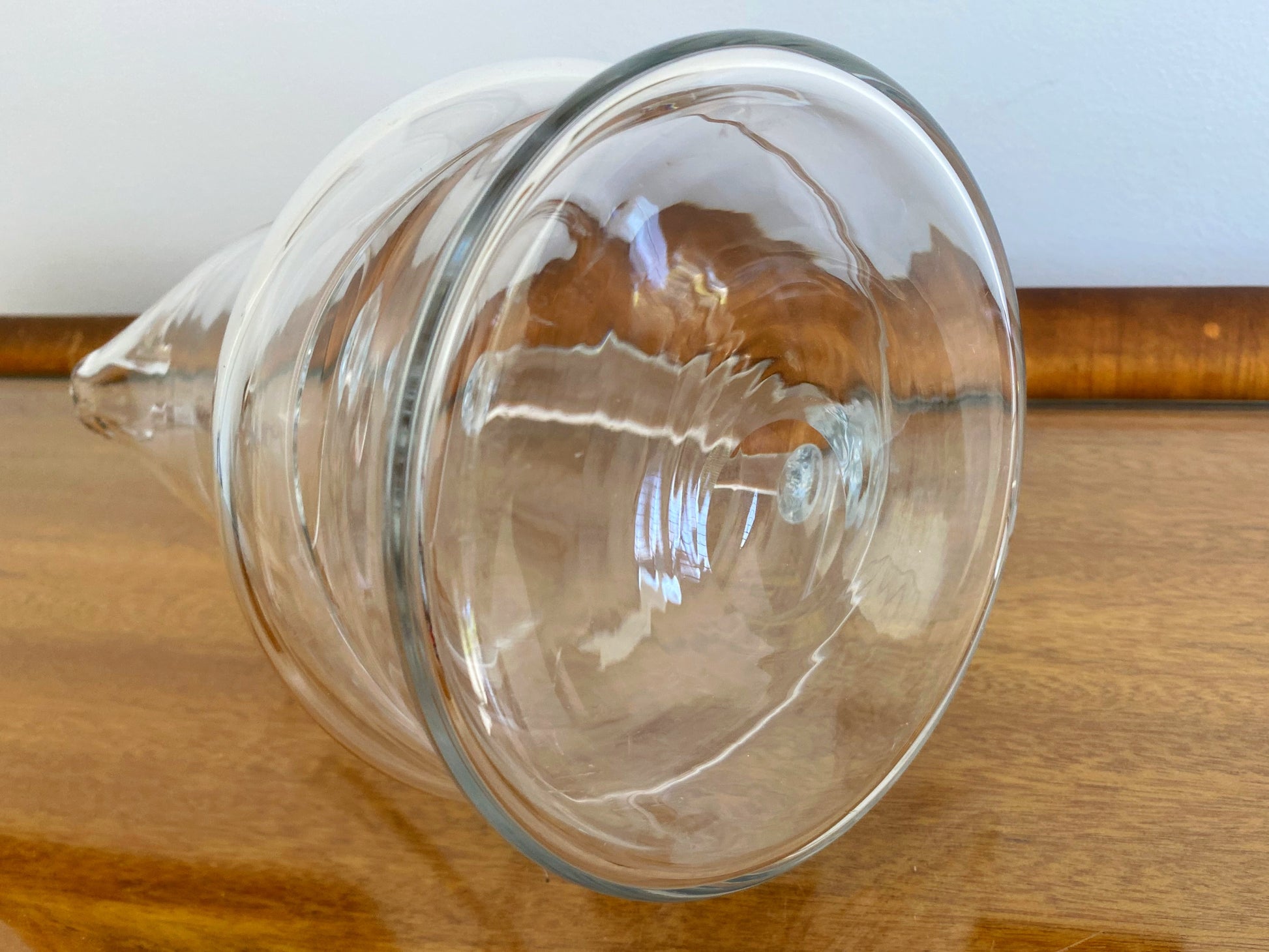 ORREFORS (Sweden) Juice or Water Pitcher/Jug | MCM Design Lines - Busy Bowerbird