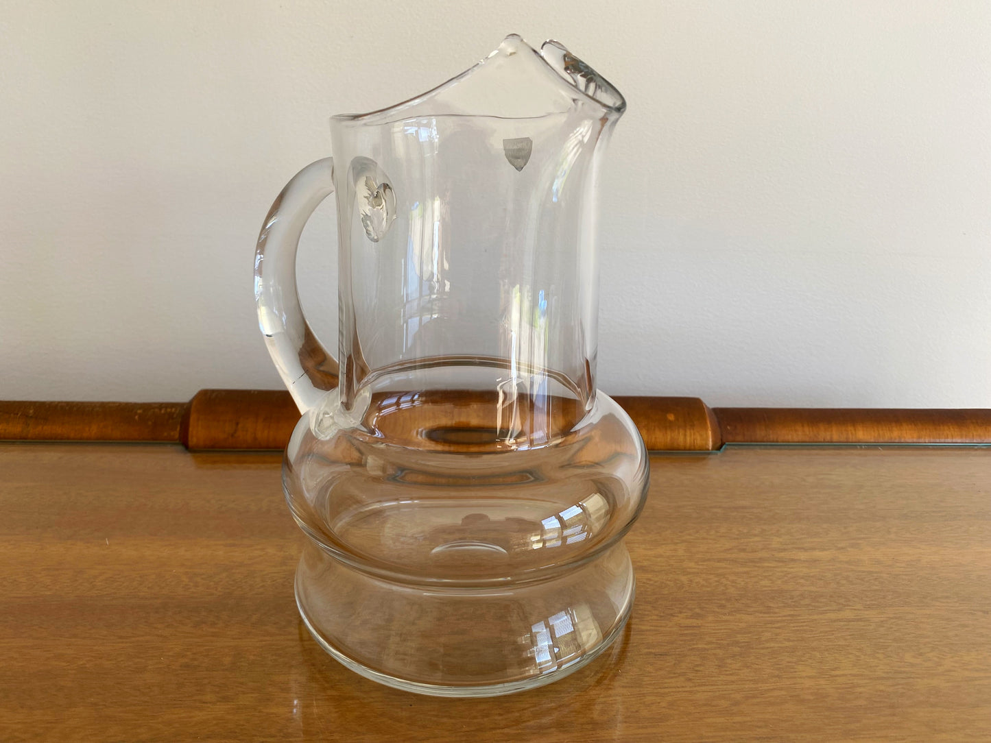 ORREFORS (Sweden) Juice or Water Pitcher/Jug | MCM Design Lines - Busy Bowerbird