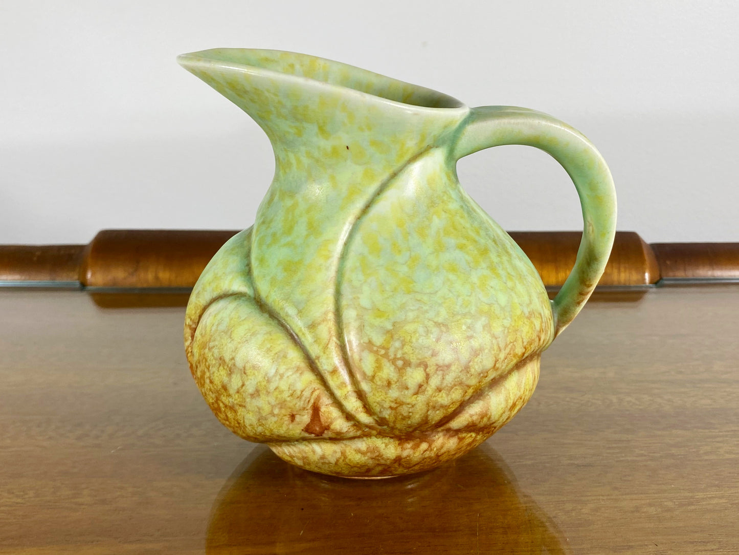 1930s/40s CROWN DEVON Art Nouveau Pottery Jug - Busy Bowerbird