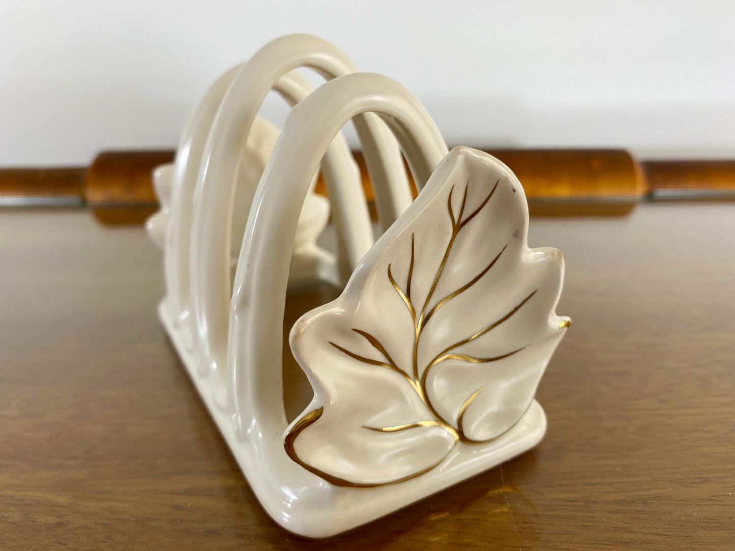 Vintage CARLTON WARE Toast Rack and Butter Pat Plate - Busy Bowerbird