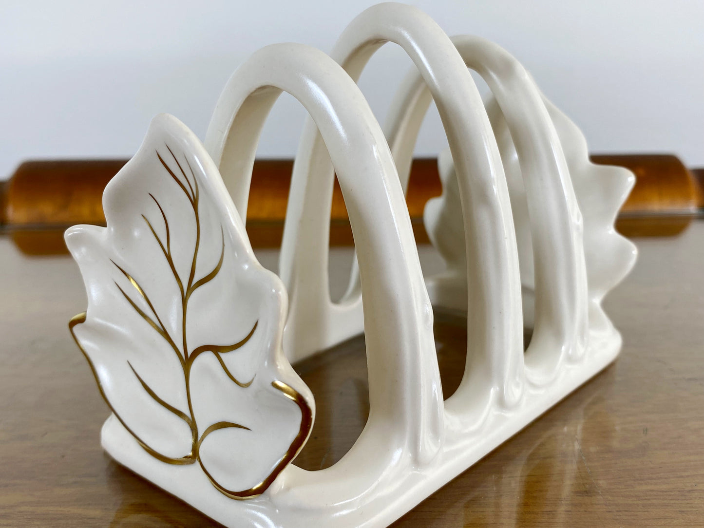 Vintage CARLTON WARE Toast Rack and Butter Pat Plate - Busy Bowerbird