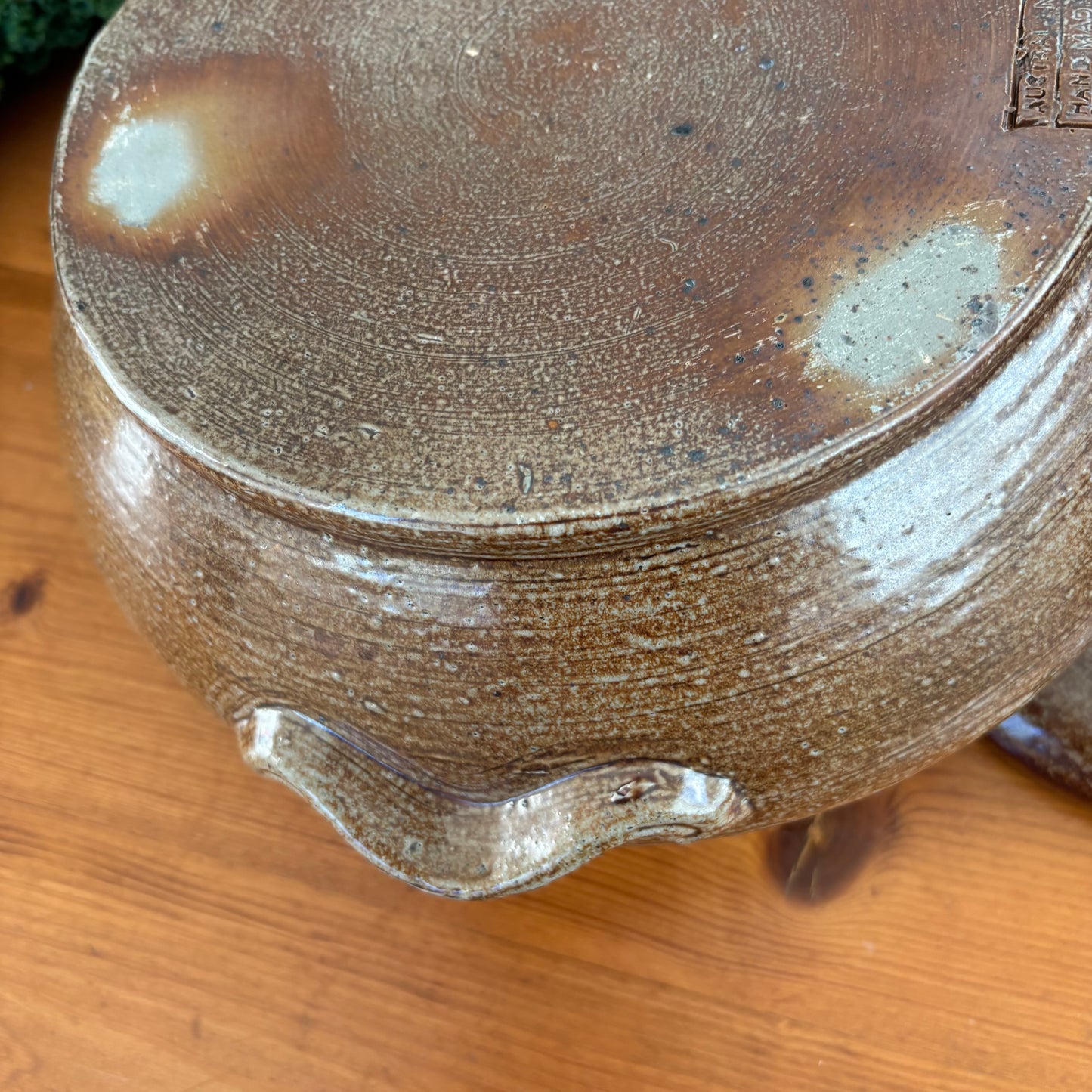 Bendigo Pottery lidded casserole