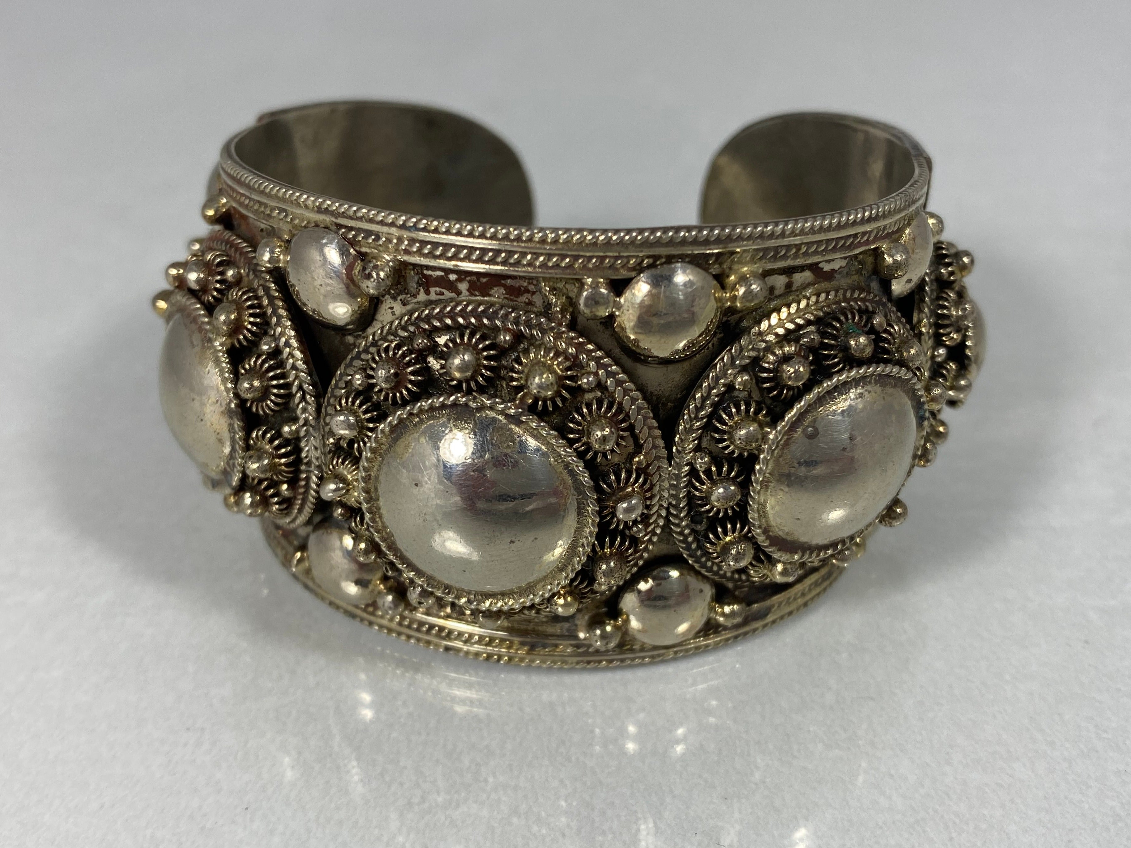 Mid-Century SIAM STERLING SILVER Cuff Bracelet | Busy Bowerbird