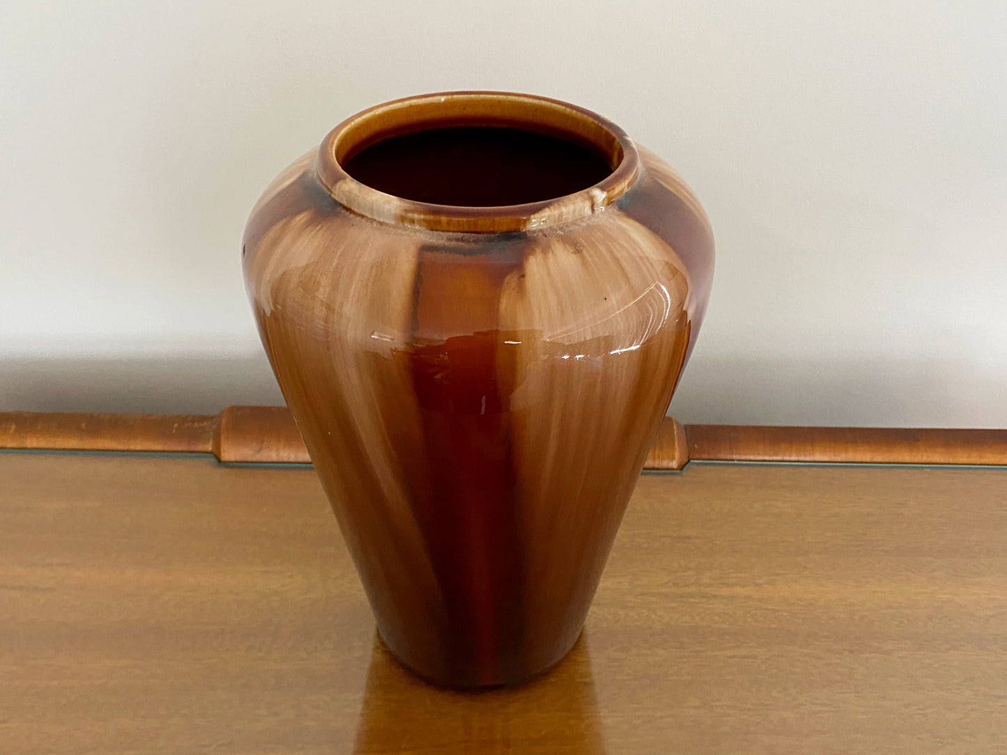 Art Deco BENDIGO POTTERY 'Waverley Ware' Vase | 26 cm (~10.2") - Busy Bowerbird