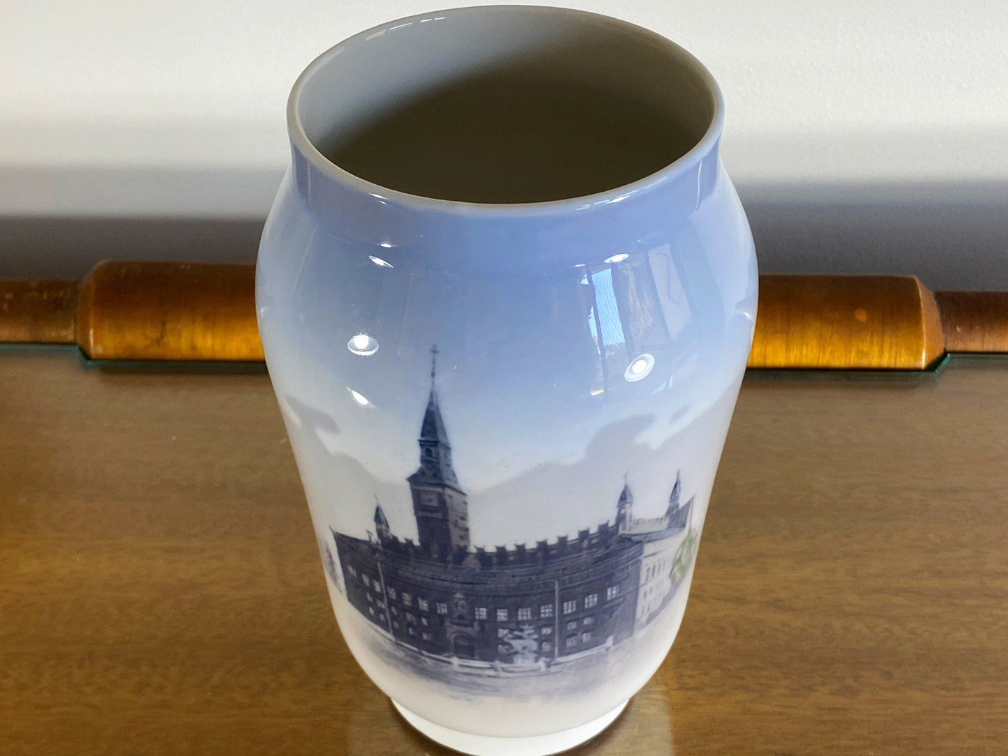 1968 Royal Copenhagen 'City Hall' 16.5 cm Vase