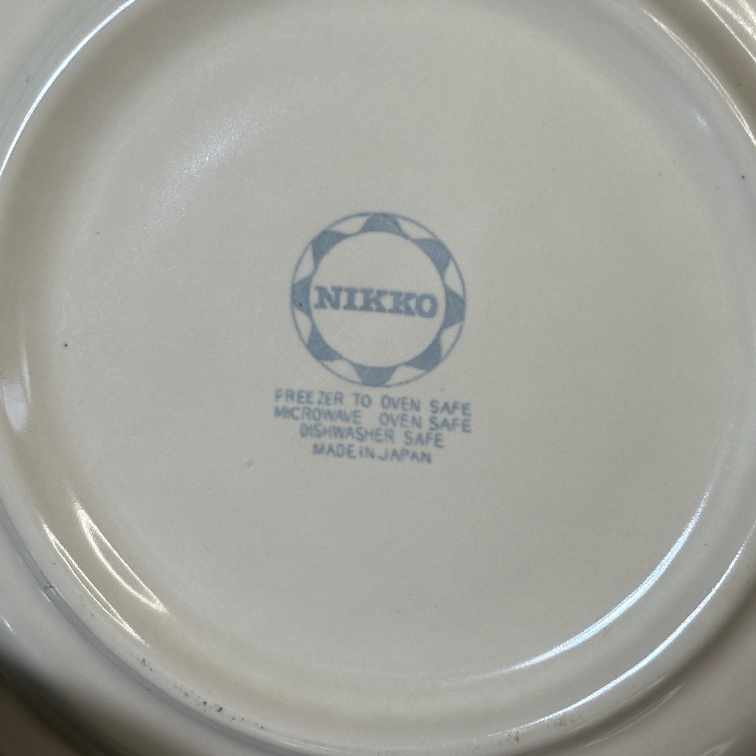 15-Piece NIKKO Japan Stoneware Coffee Service in Chocolate Brown & Cream - Busy Bowerbird