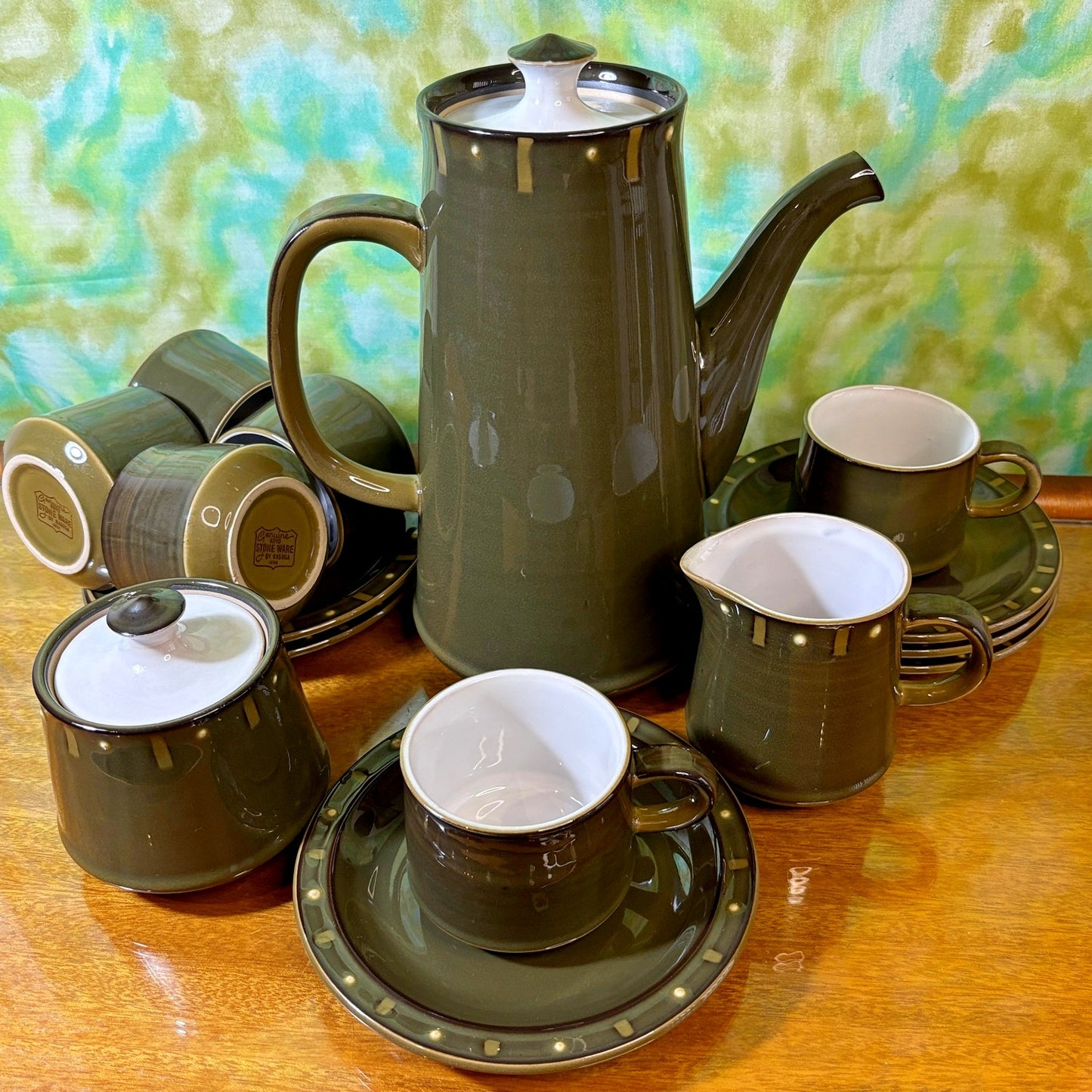 Stoneware Coffee Service